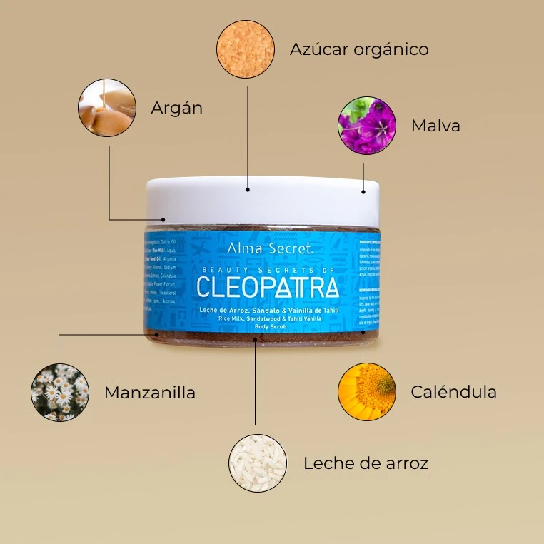 Exfoliante Corporal Cleopatra Alma Secret