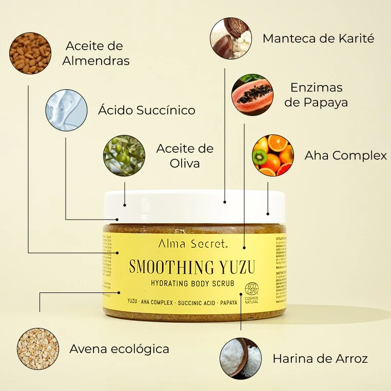 Exfoliante Corporal Smoothing Yuzu Alma Secret