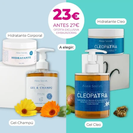 Pack Gel + Hidratante Corporal Cleopatra