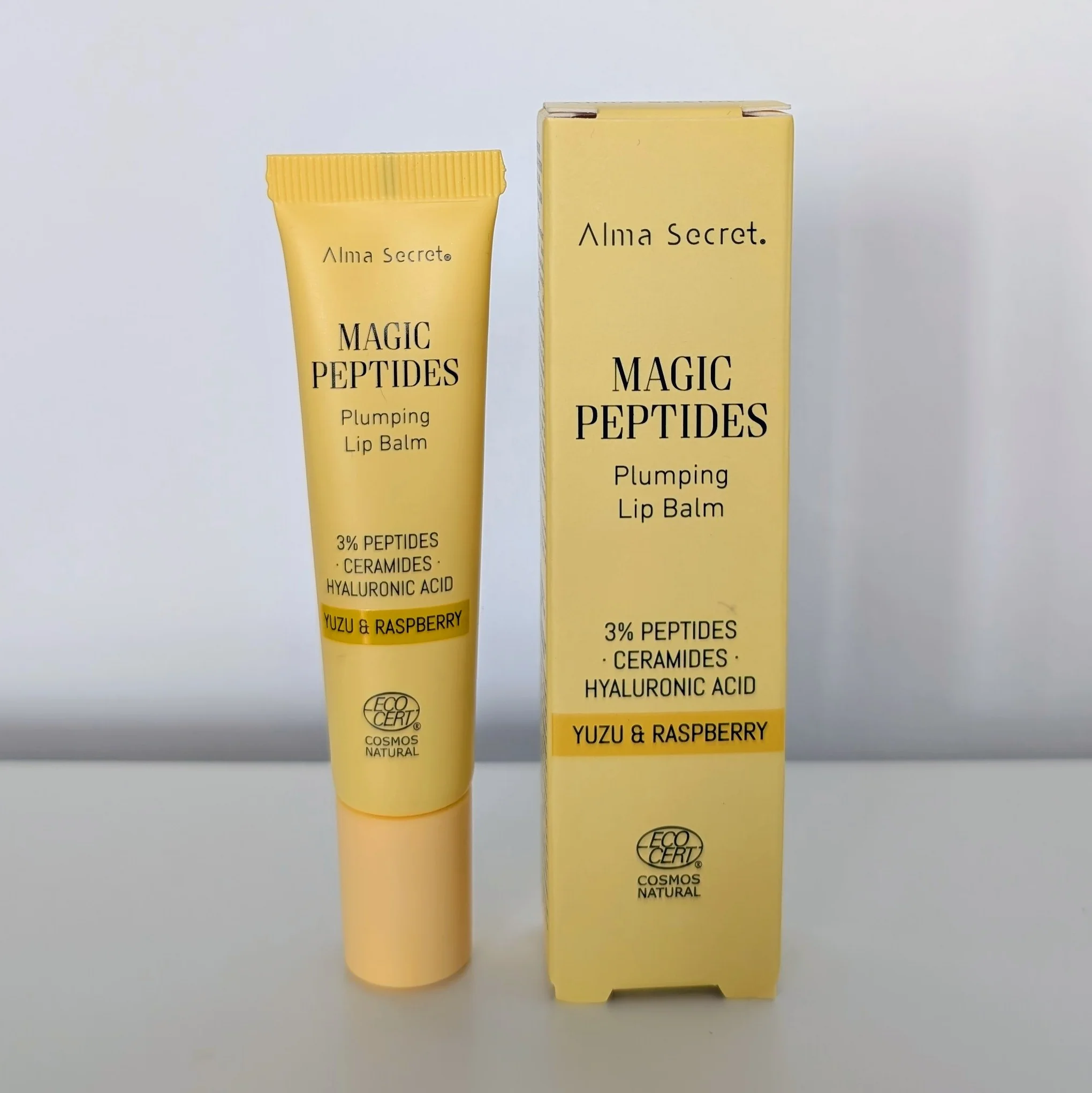 Magic Peptides plumping lip balm Alma Secret