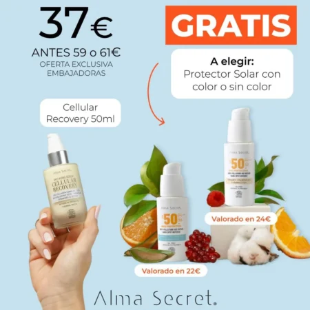 Pack Cellular Recovery + Protector Solar Facial SPF 50