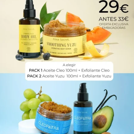 Pack Aceite Cleopatra + Exfoliante Cleopatra