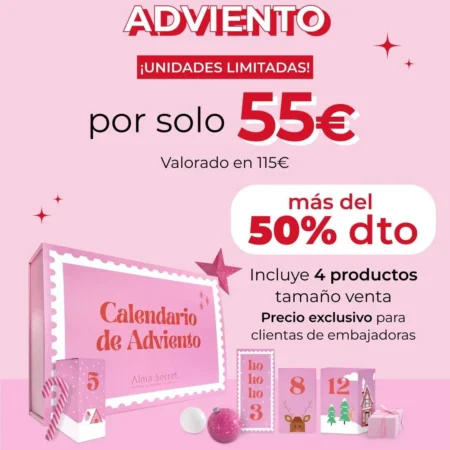 Mini Calendario de Adviento 2024 (Rosa)